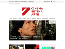 Tablet Screenshot of cinema7arte.com